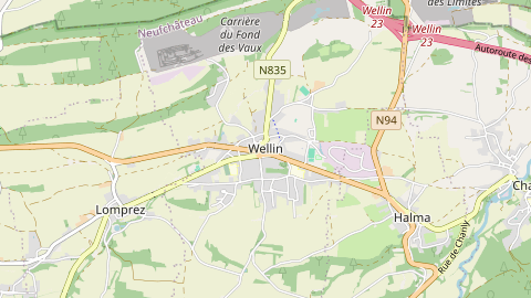 Carte de localisation de l'évènement