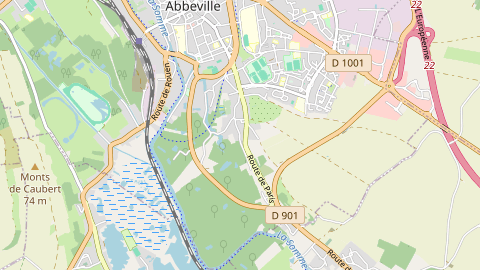 Carte de localisation de l'évènement