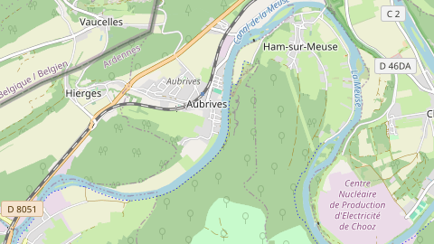 Carte de localisation de l'évènement