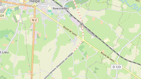 Carte de localisation de l'évènement