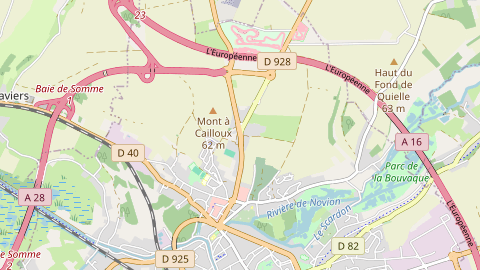 Carte de localisation de l'évènement