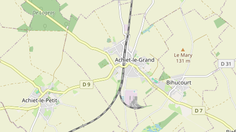 Carte de localisation de l'évènement