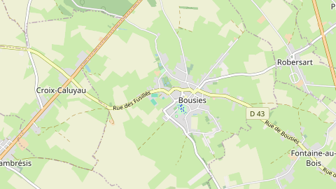 Carte de localisation de l'évènement