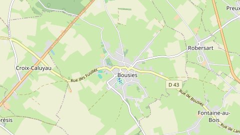 Carte de localisation de l'évènement