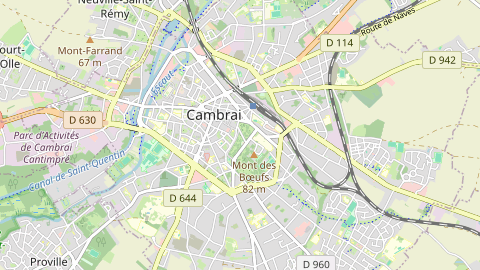 Carte de localisation de l'évènement