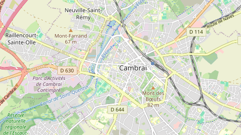 Carte de localisation de l'évènement