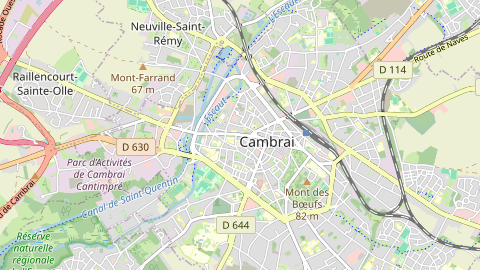 Carte de localisation de l'évènement