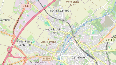 Carte de localisation de l'évènement
