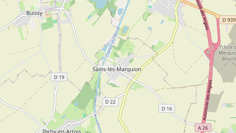 Carte de localisation de l'évènement