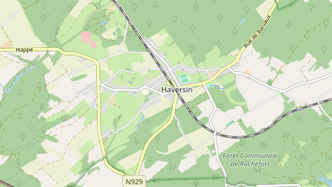 Carte de localisation de l'évènement