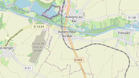 Carte de localisation de l'évènement
