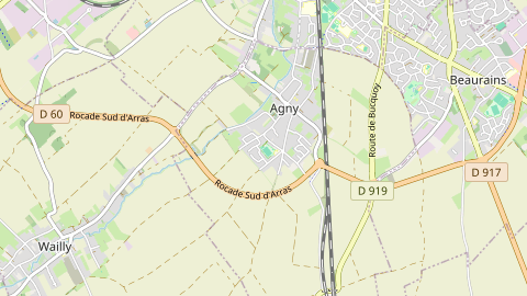 Carte de localisation de l'évènement