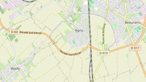 Carte de localisation de l'évènement