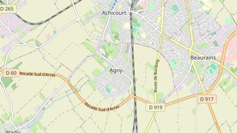 Carte de localisation de l'évènement