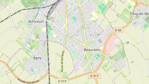 Carte de localisation de l'évènement