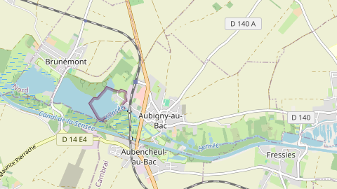 Carte de localisation de l'évènement