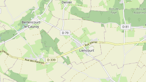 Carte de localisation de l'évènement