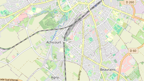 Carte de localisation de l'évènement