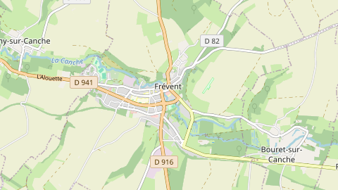 Carte de localisation de l'évènement