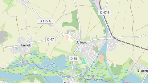 Carte de localisation de l'évènement