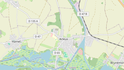 Carte de localisation de l'évènement