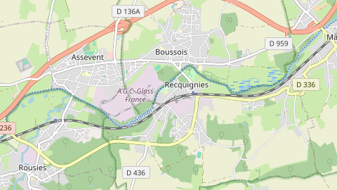 Carte de localisation de l'évènement