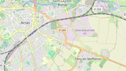 Carte de localisation de l'évènement