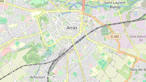 Carte de localisation de l'évènement