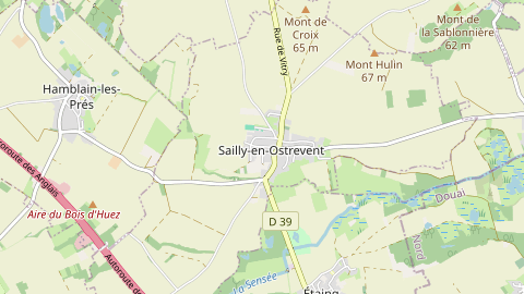 Carte de localisation de l'évènement