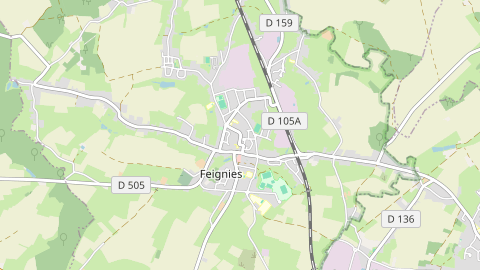 Carte de localisation de l'évènement