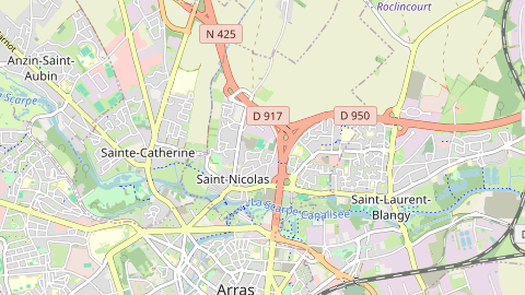 Carte de localisation de l'évènement