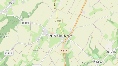 Carte de localisation de l'évènement