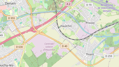 Carte de localisation de l'évènement