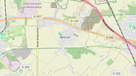 Carte de localisation de l'évènement