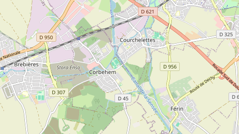 Carte de localisation de l'évènement