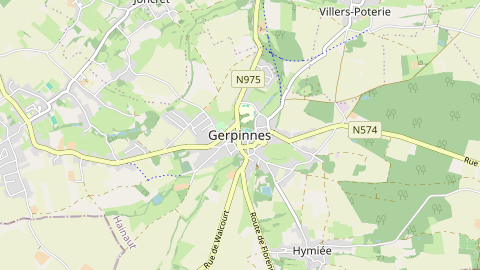 Carte de localisation de l'évènement