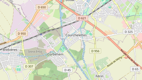 Carte de localisation de l'évènement