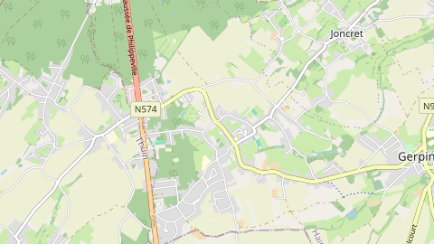 Carte de localisation de l'évènement