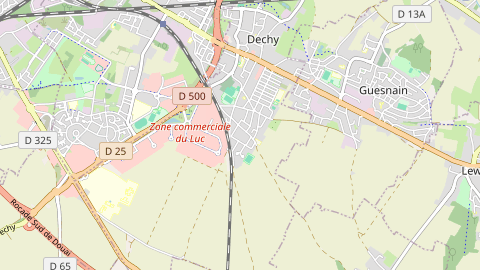 Carte de localisation de l'évènement