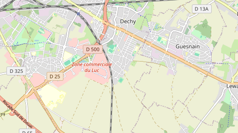 Carte de localisation de l'évènement