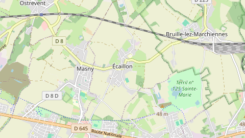 Carte de localisation de l'évènement