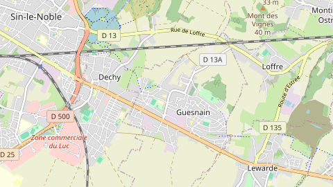 Carte de localisation de l'évènement