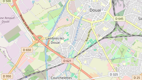Carte de localisation de l'évènement