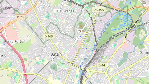Carte de localisation de l'évènement