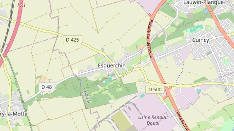 Carte de localisation de l'évènement