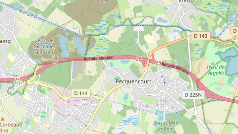 Carte de localisation de l'évènement