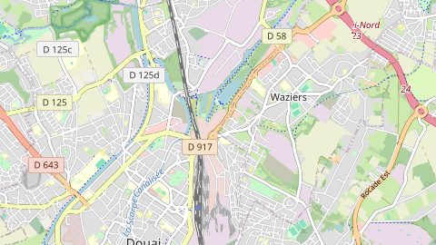 Carte de localisation de l'évènement