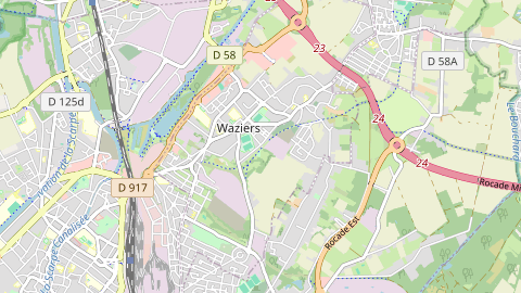 Carte de localisation de l'évènement