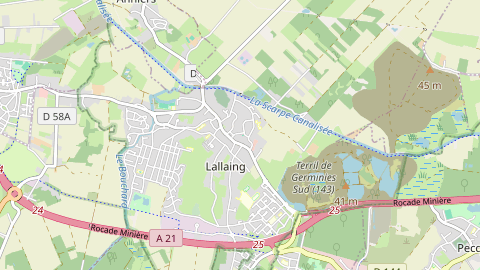 Carte de localisation de l'évènement