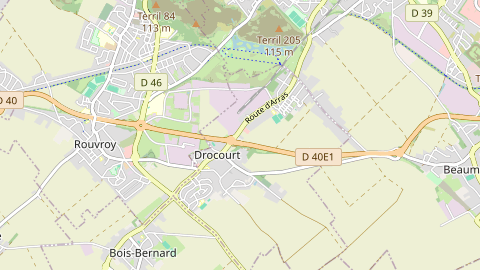 Carte de localisation de l'évènement